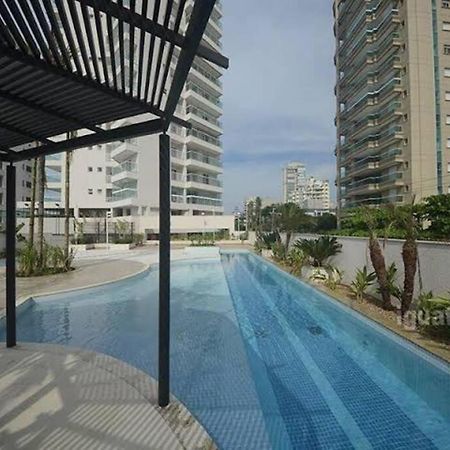 Apto Com Vista Para O Mar Com 2 Vagas - Guaruja Bagian luar foto