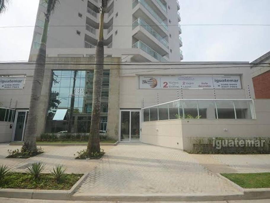 Apto Com Vista Para O Mar Com 2 Vagas - Guaruja Bagian luar foto